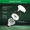 SANSI Dimmable Grow Light Bulb 150W Equiv. Full Spectrum Timing Remote Control