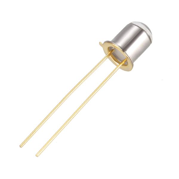 sourcing map Photosensitive Diode Photodiodes Light Sensitive Sensors,5mm Round Head Receiver Diode