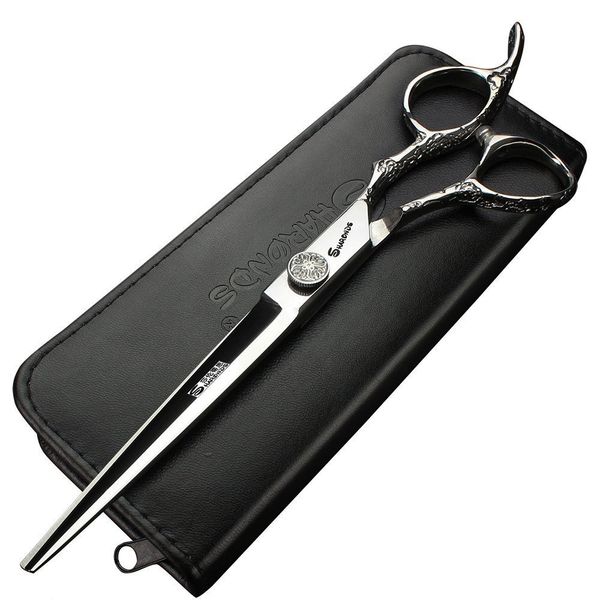 Professional Hairdressing Scissors 7inch Straight Cutting Scissors Barber Shears Scissors