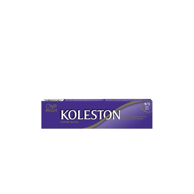 Wella Koleston Single Tüp Boya 9/3 Altın Sarısı