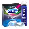 Durex Pleasure Ring & Lube Play Feel Bundle