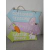 Easter Themed Hanging Wall Sign Decor "Cottontail, Carrot, Easter Bunny "