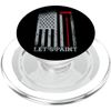 House Painter Decorator American Flag Let's Paint PopSockets PopGrip for MagSafe
