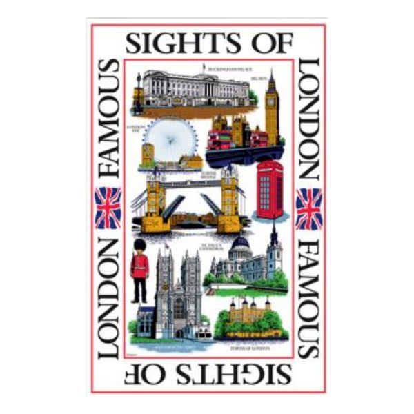 Elgate Sights Of London Tea Towels