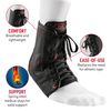 Mcdavid Lightweight Ankle Brace - Black, Size Small