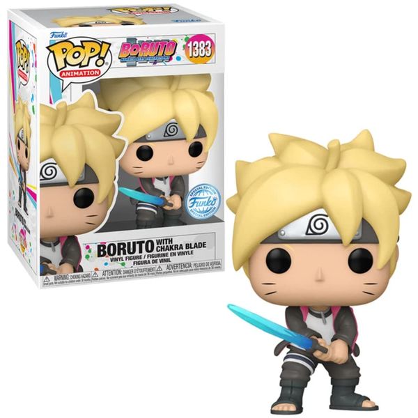 Funko Pop Boruto - Boruto w/Chakra Blade Figure (AAA Anime Exclusive)
