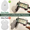 40PCS Electrode Pads Large Snap Replacement Tens For Electrode Pulse Massager