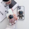 Smartphone Ring, Stylish, Smartphone Stand, Tabletop, Astronaut (Blue)