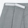 POLYTE Quick Dry Microfiber Waffle Bath Towel Body Wrap for Men, One Size (Gray)