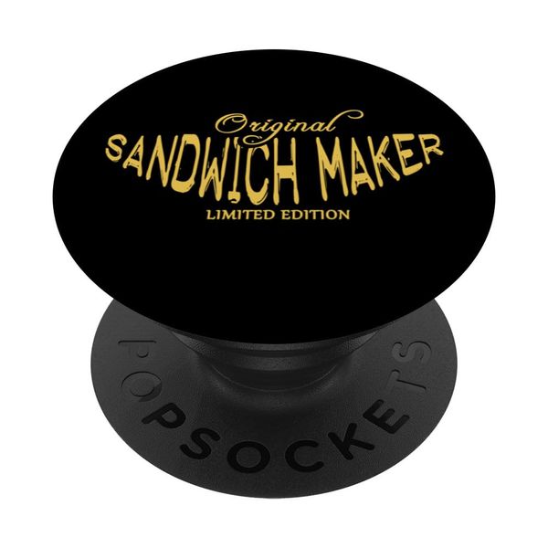 Sandwich Maker Funny Job Title Worker Funny Sandwich Maker PopSockets Standard PopGrip