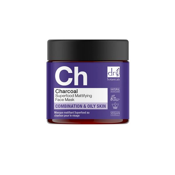 Dr Botanicals Charcoal Superfood Mattifying Face Mask 2.02 fl oz. (2.02 fl oz)