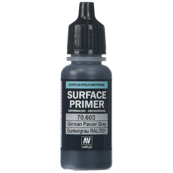 AV Polyurethane 17ml - Primer German Panzer Grey (RAL 7021)