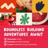 Allround Medium | 20 Brio Duplo Connectors | Compatible with all brands