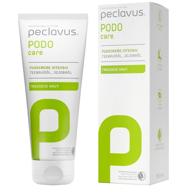 Peclavus Podocare Intensiu Teebaumöl und Jojobaöl Intensive Fußcreme, 100 ml