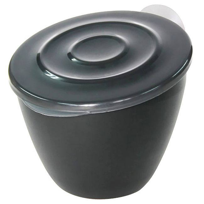 Yahata Kasei Sceltevie Rolle Drainer Pot for Kitchen, Black