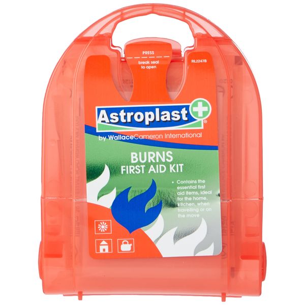 Astroplast 1044229 Wallace Cameron Micro Burns First Aid Kit, Orange