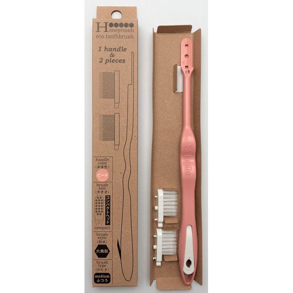 Saredo Muhana Com Body Set (Includes 2 Replacements), Compact (Peach Piece)