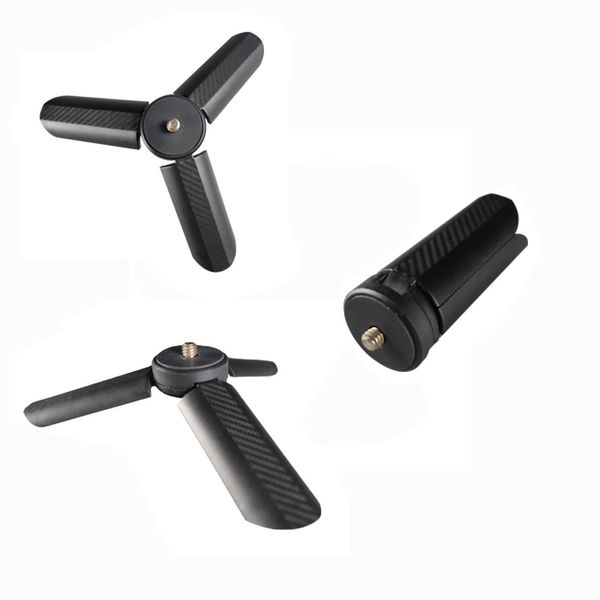 LUYING Simple Mini Tripod, Small, Lightweight, 1/4 Inch Screw, Smartphone Folding, Compact, Low Angle, Simple, Mini Stabilizer Mount, Camera Tripod