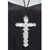 Ornate Cross Pendant Silver