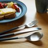 Cutipol MIO Black/Matte Silver Dinner (Knife/Fork/Spoon), 3-Piece Set