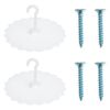 2 Sets Crib Hanger for Canopy Bed Net Ceiling Hook Baby Health