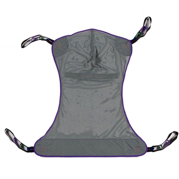 Patient Aid Full Body Mesh Patient Lift Sling, 200-350 lbs Weight Capacity (Large)