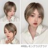 Brightlele hf1516-RB Coolatre Short Wig, Full Wig, Bob, Men's, Women's, Women's