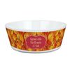 Personalized Fall Leaves Kid's Bowl