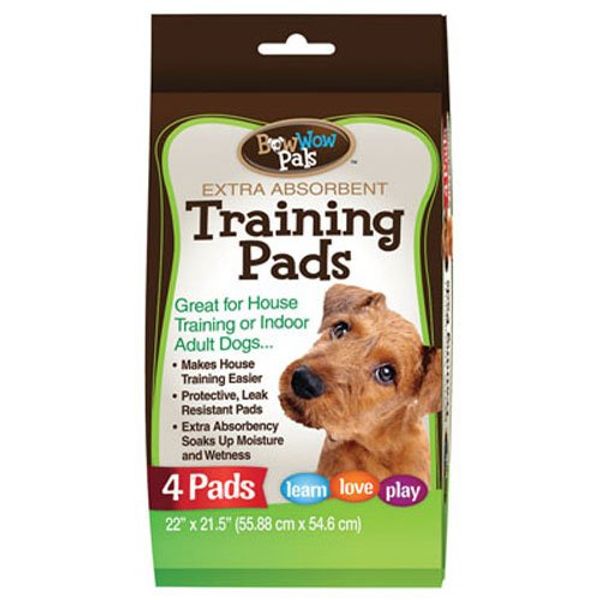 Bow Wow Puppy Training Pads, 4 Pack