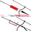 Luoyer Archery Bowstring Separator and Bowstring Serving Thread Set Peep Sight Installer Bow String Splitter Tool Archery Maintenance Accessories for Compound Bow Recurve Bow