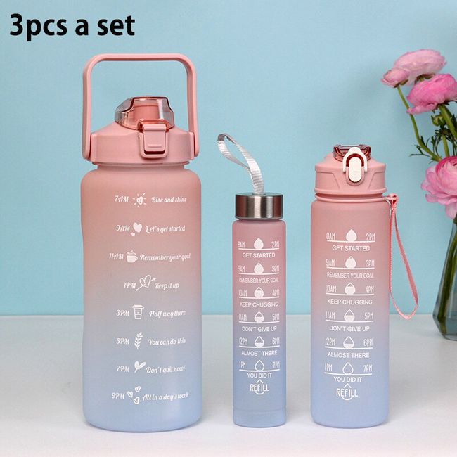 3pcs Portable Water Bottle Set