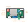 MECCANIXITY Gray Motor Speed Controller, DC 5-30V Forward Reverse Motor Driver Controller Delay Time Angle Speed Adjustable Stepper DC Encoder Control Module with HD Display Suit