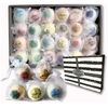 Bath Bombs Gift Set Of 24 Luxury Aromatherapy Bath Bombs Individually Wrapped