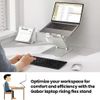 Adjustable Foldable Laptop Stand, Laptop Riser, Ergonomic Notebook Holder Desk