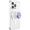 Purple Butterfly Letter E Initial Personalized Monogram PopSockets PopGrip for MagSafe