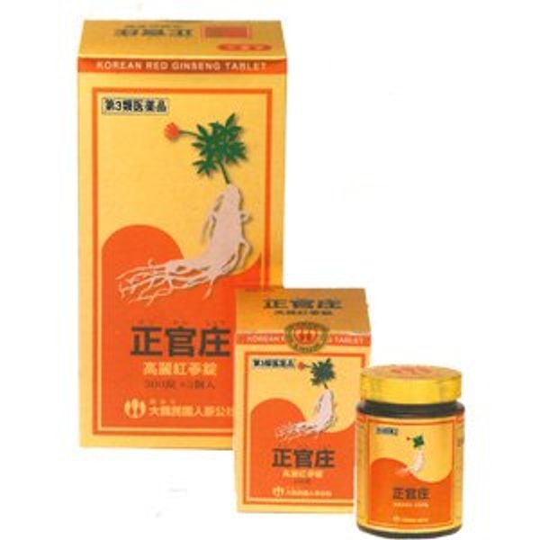 【第3類医薬品】正官庄高麗紅蔘錠300錠×3個