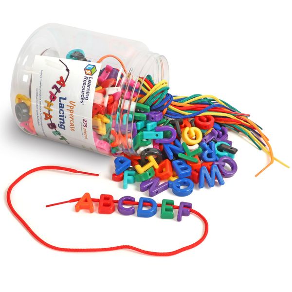 Learning Resources Threading Capital Letters