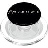 Friends Logo White PopSockets PopGrip for MagSafe