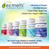 EZMelts MultiVitamin + Iron dissolving vitamins 60 tabs per bot no water needed