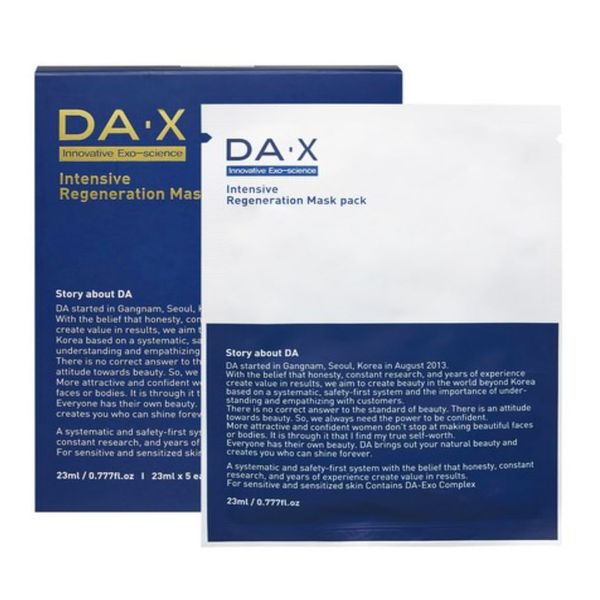 BNF DA X Innovative Exo-science Intensive Regeneration Mask Pack 5packs