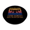 Camera Drones Battery Retro Vintage Design PopSockets Swappable PopGrip