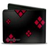 Buckle-Down Men's Wallet, Multi-Colour, 4.0 x 3.5 Inches, multicoloured
