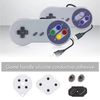 ECSiNG 2 Sets Conductive Silicon Button Pads Controller Button Replacement Repair Part Button Contacts Kit Compatible with Super SNES Controller