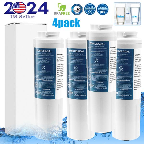 4PACK UKF8001 Refrigerator Water Filter, Replacement for UKF8001P,UKF80