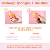 Real Techniques The Wanderer Makeup Brush Kit, Premium and Professional Brush Set, Soft Bristles, For Foundation, Powder, Eyeshadow, Blush, Bronzer, & Concealer, 9 Piece Set