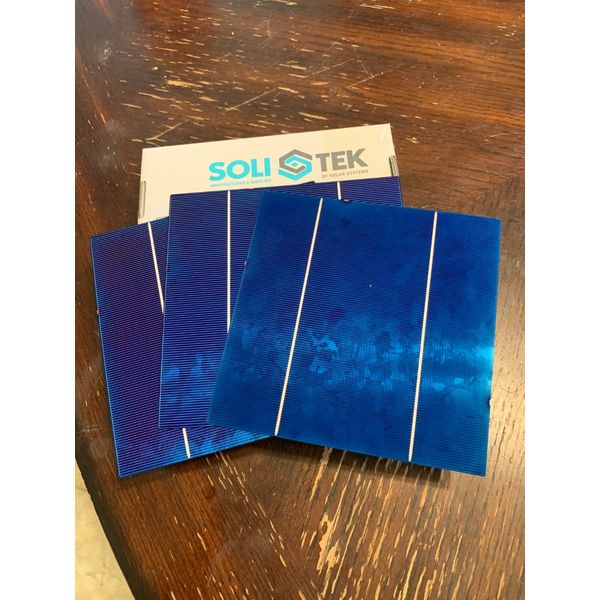 SoliTek Solar Cells 4.5-4.6w qty 100 - great for DIY projects!