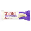 High Protein Bars, White Chocolate, 10 Bars, 2.1 oz (60 g) Each