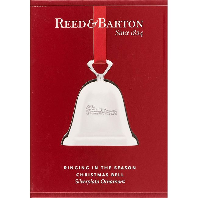 Reed & Barton 329/2 Ringing In The Season Silverplate Bell Ornament