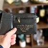 Swanky Badger Personalized Wallet - Bifold Wallet (Black Basic)