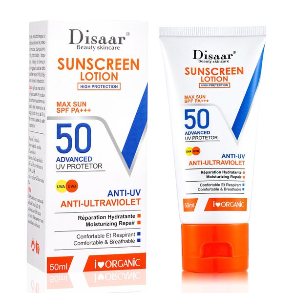 Face Sunscreen SPF 50，Daily Moisturizing Sunscreen，Sunscreen For Sensitive Skin and Acne Prone Skin